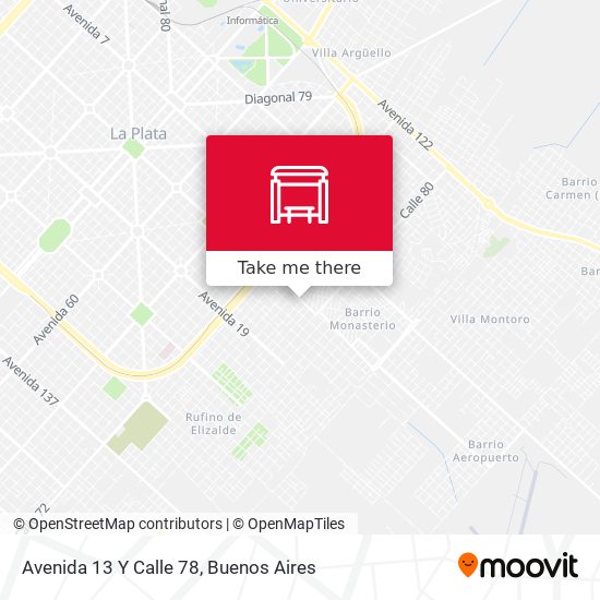 Avenida 13 Y Calle 78 map
