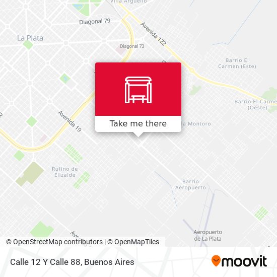 Calle 12 Y Calle 88 map