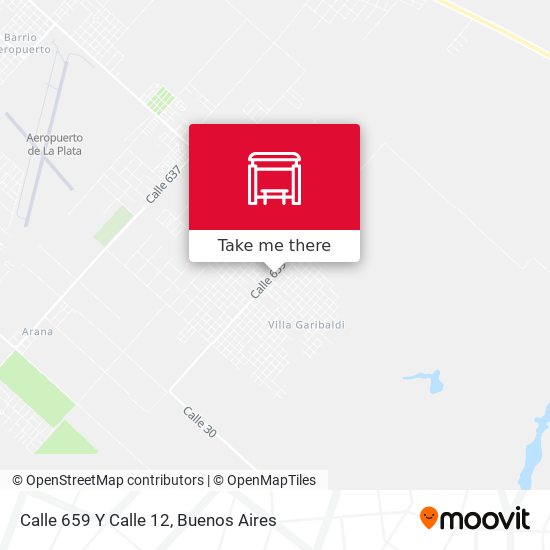Calle 659 Y Calle 12 map