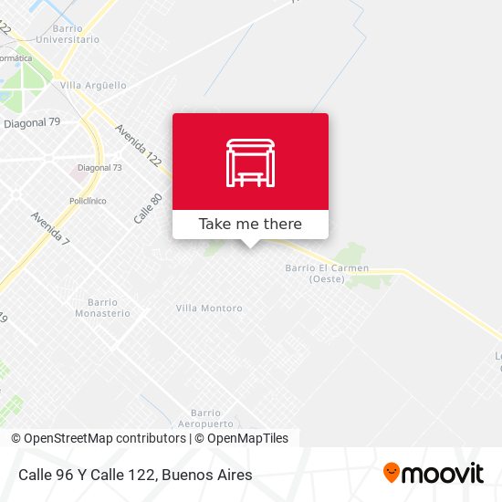 Calle 96 Y Calle 122 map