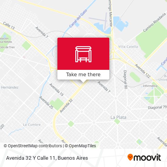 Mapa de Avenida 32 Y Calle 11