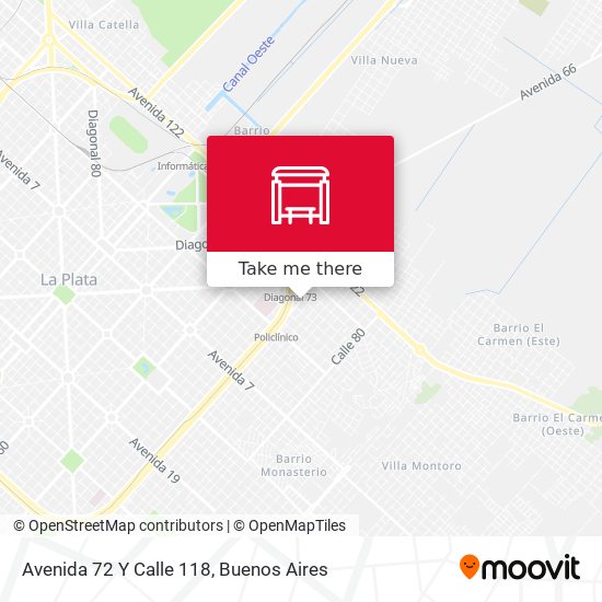 Avenida 72 Y Calle 118 map