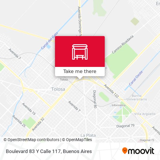 Boulevard 83 Y Calle 117 map