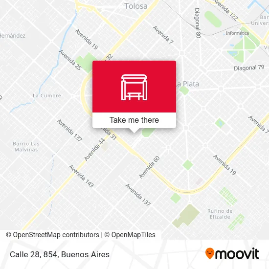 Calle 28, 854 map