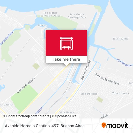 Avenida Horacio Cestino, 497 map