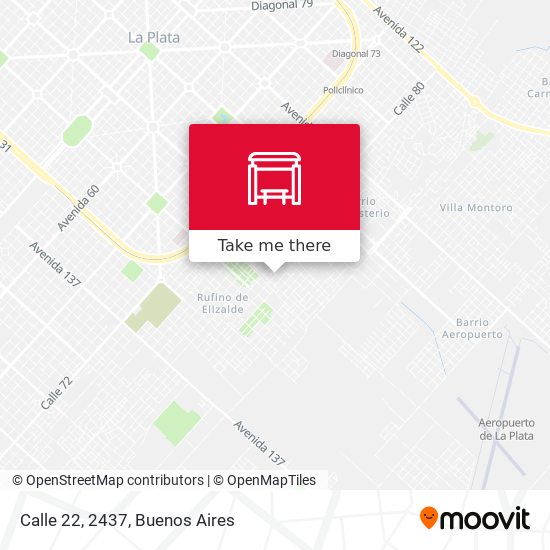 Mapa de Calle 22, 2437