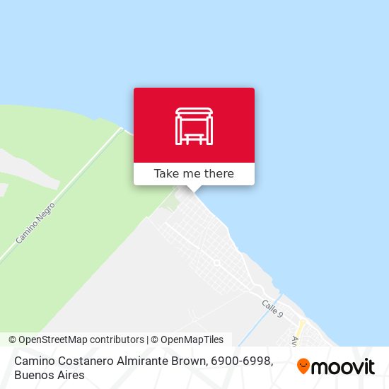 Camino Costanero Almirante Brown, 6900-6998 map