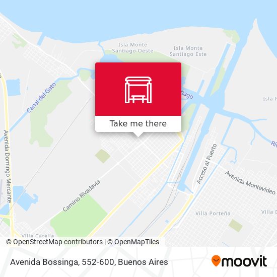 Avenida Bossinga, 552-600 map