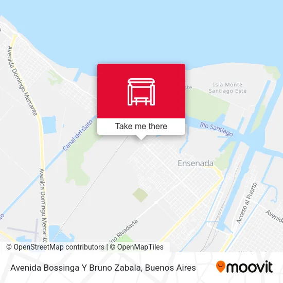 Avenida Bossinga Y Bruno Zabala map