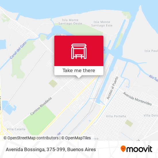 Avenida Bossinga, 375-399 map