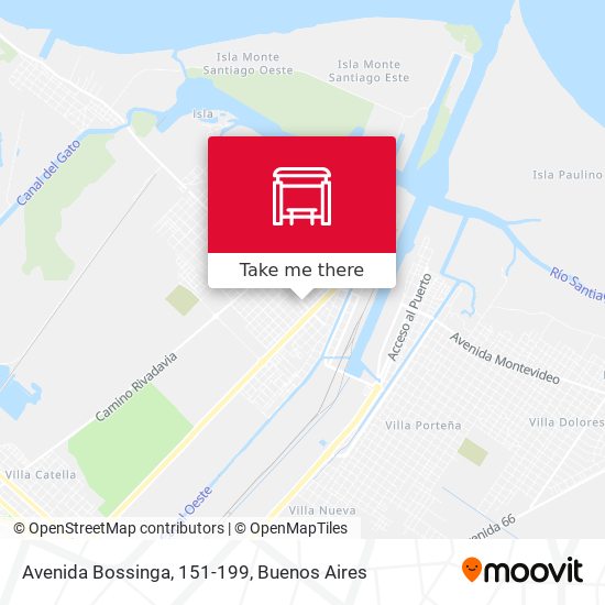 Avenida Bossinga, 151-199 map