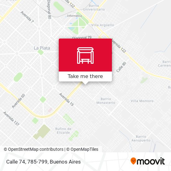 Mapa de Calle 74, 785-799