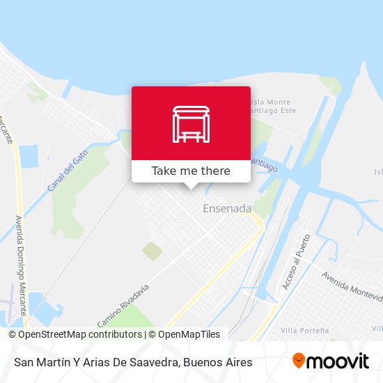 San Martín Y Arias De Saavedra map
