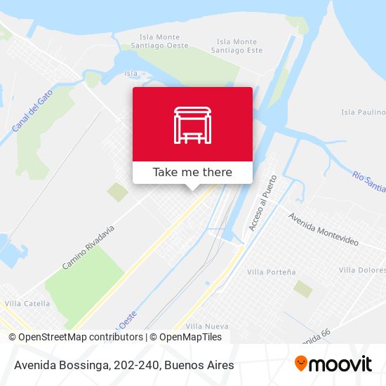 Mapa de Avenida Bossinga, 202-240