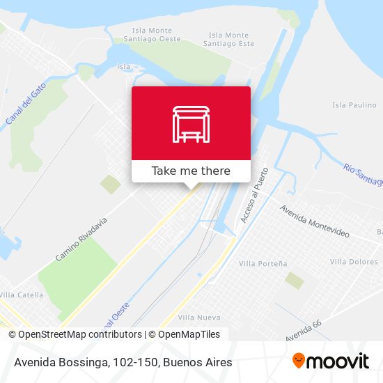 Avenida Bossinga, 102-150 map