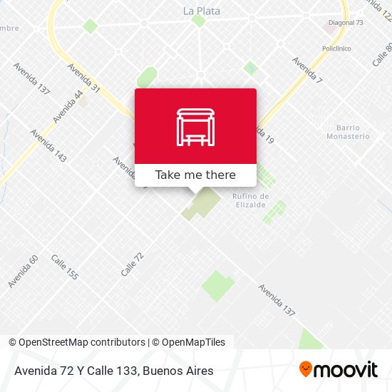 Avenida 72 Y Calle 133 map