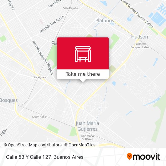 Calle 53 Y Calle 127 map