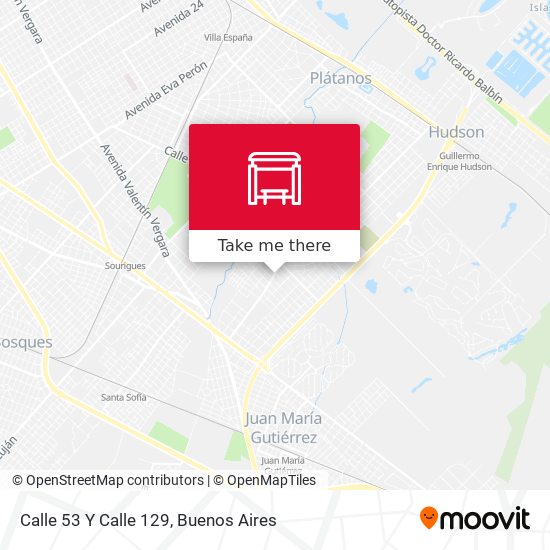 Calle 53 Y Calle 129 map
