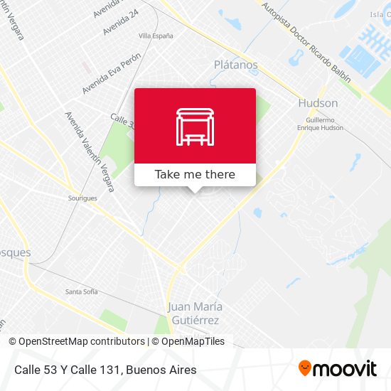 Calle 53 Y Calle 131 map
