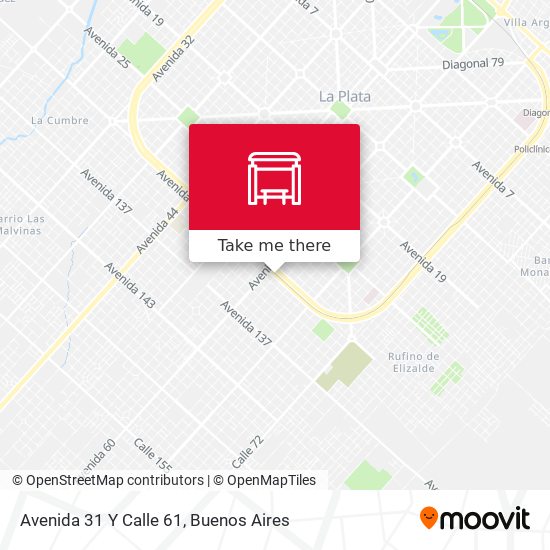 Mapa de Avenida 31 Y Calle 61