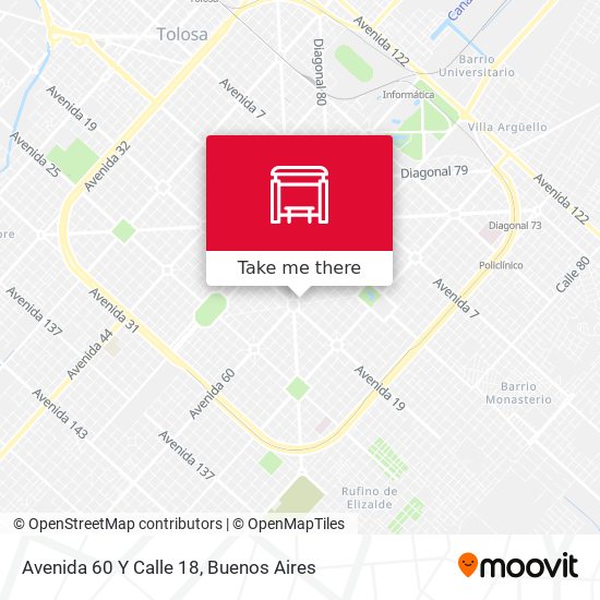 Avenida 60 Y Calle 18 map