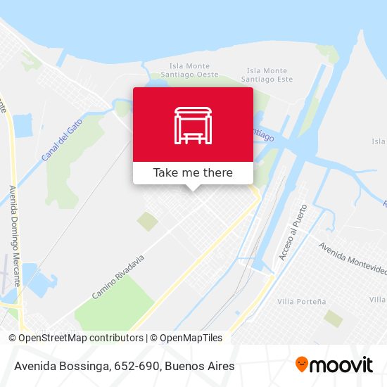 Avenida Bossinga, 652-690 map