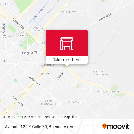 Avenida 122 Y Calle 79 map