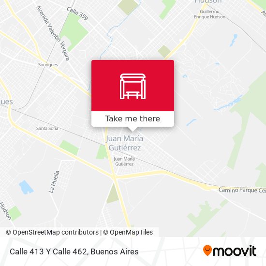 Calle 413 Y Calle 462 map