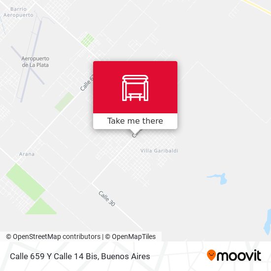 Calle 659 Y Calle 14 Bis map