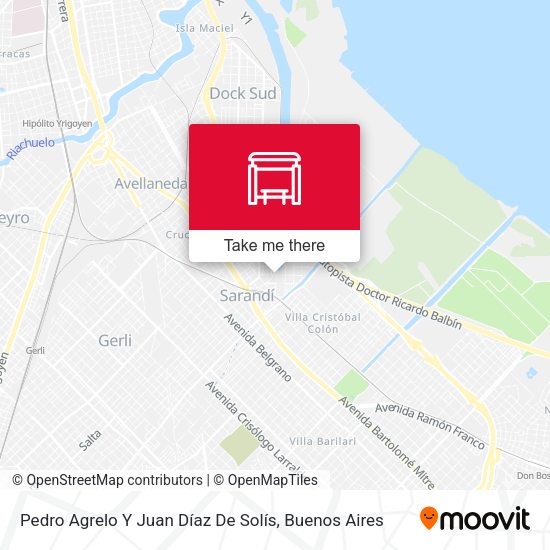 Mapa de Pedro Agrelo Y Juan Díaz De Solís