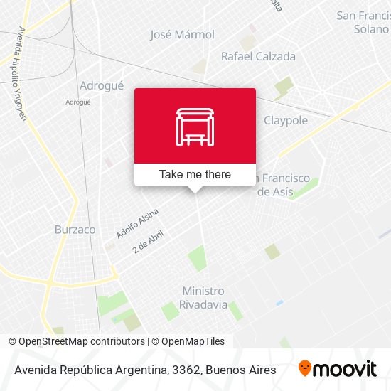 Avenida República Argentina, 3362 map