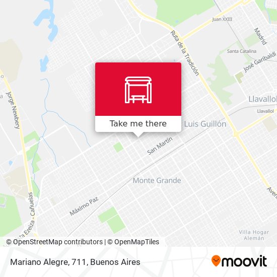 Mariano Alegre, 711 map