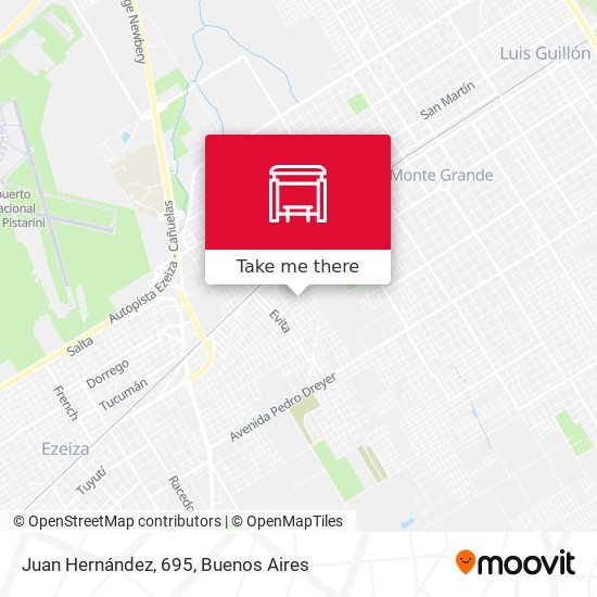 Mapa de Juan Hernández, 695