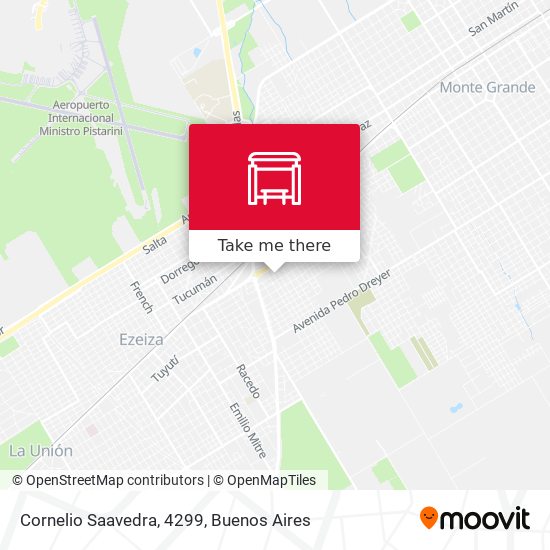 Mapa de Cornelio Saavedra, 4299