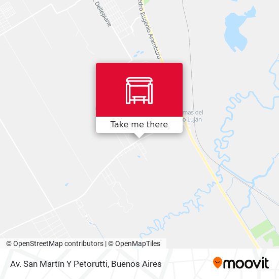 Mapa de Av. San Martín Y Petorutti