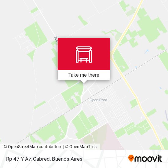 Mapa de Rp 47 Y Av. Cabred
