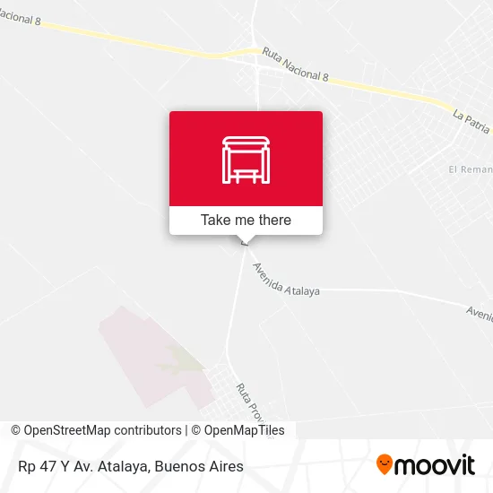 Rp 47 Y Av. Atalaya map