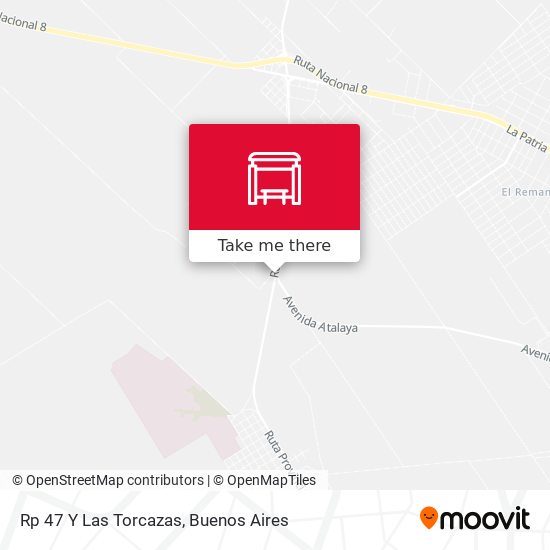 Mapa de Rp 47 Y Las Torcazas