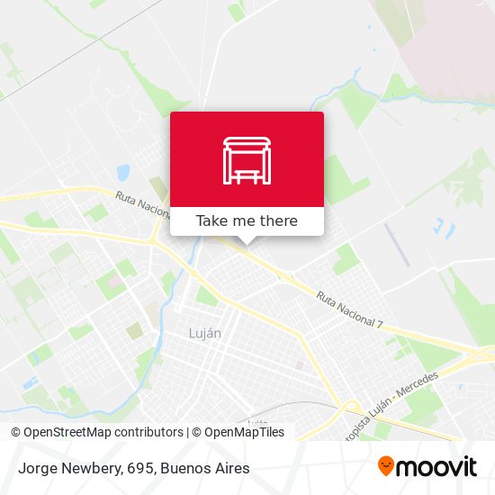 Mapa de Jorge Newbery, 695
