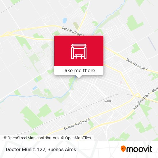 Doctor Muñiz, 122 map