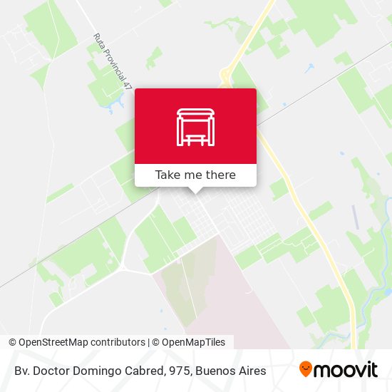 Mapa de Bv. Doctor Domingo Cabred, 975