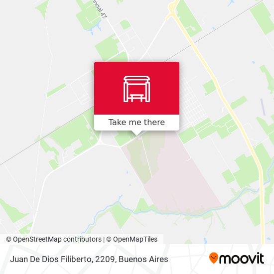 Juan De Dios Filiberto, 2209 map