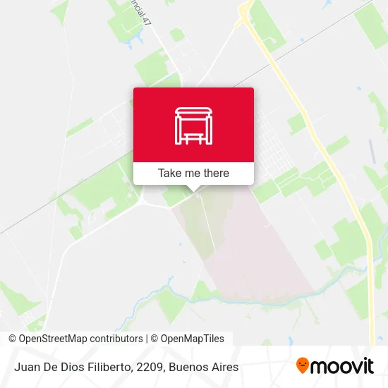 Juan De Dios Filiberto, 2209 map