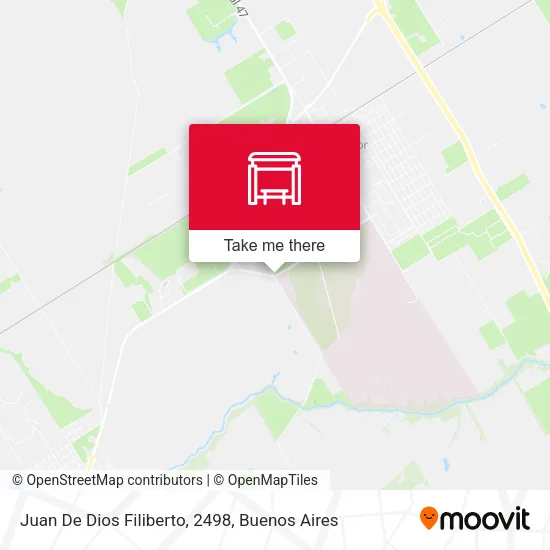 Juan De Dios Filiberto, 2498 map