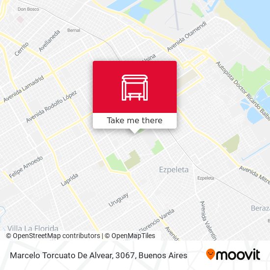 Marcelo Torcuato De Alvear, 3067 map