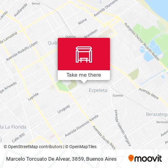 Marcelo Torcuato De Alvear, 3859 map