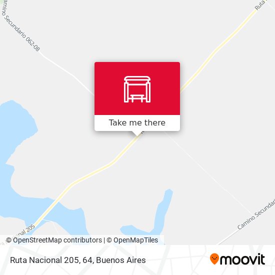 Ruta Nacional 205, 64 map