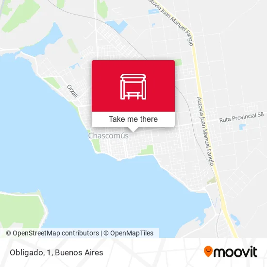 Obligado, 1 map