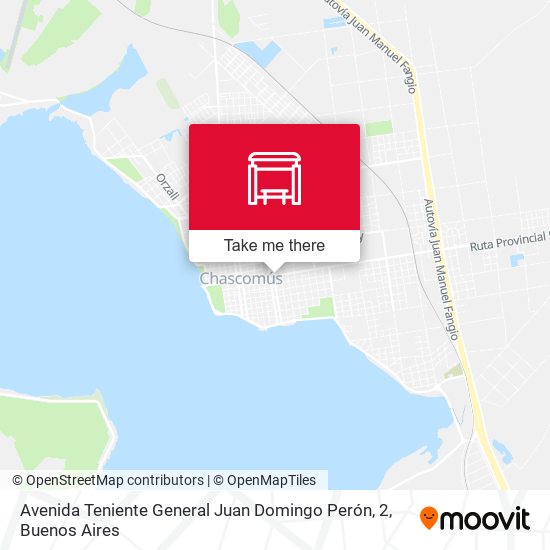 Avenida Teniente General Juan Domingo Perón, 2 map