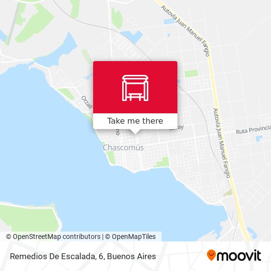 Remedios De Escalada, 6 map